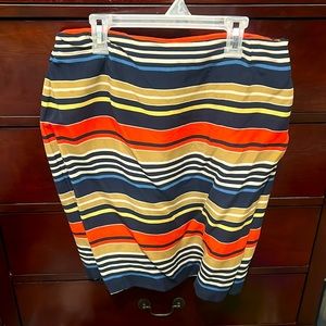 Jones New York Stripped Skirt (size 12)